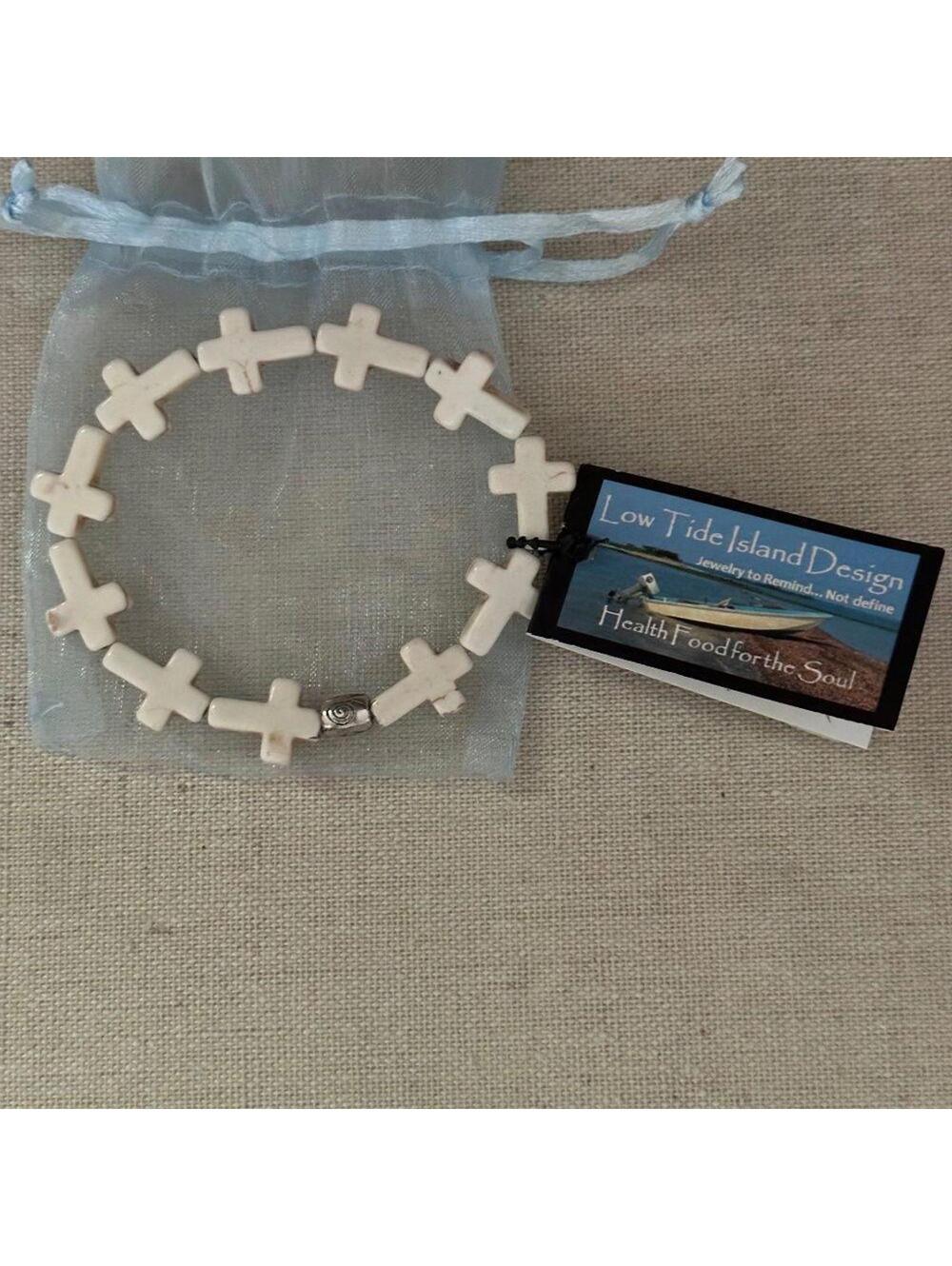 Low Tide Island DesignCross Design BraceletNWT